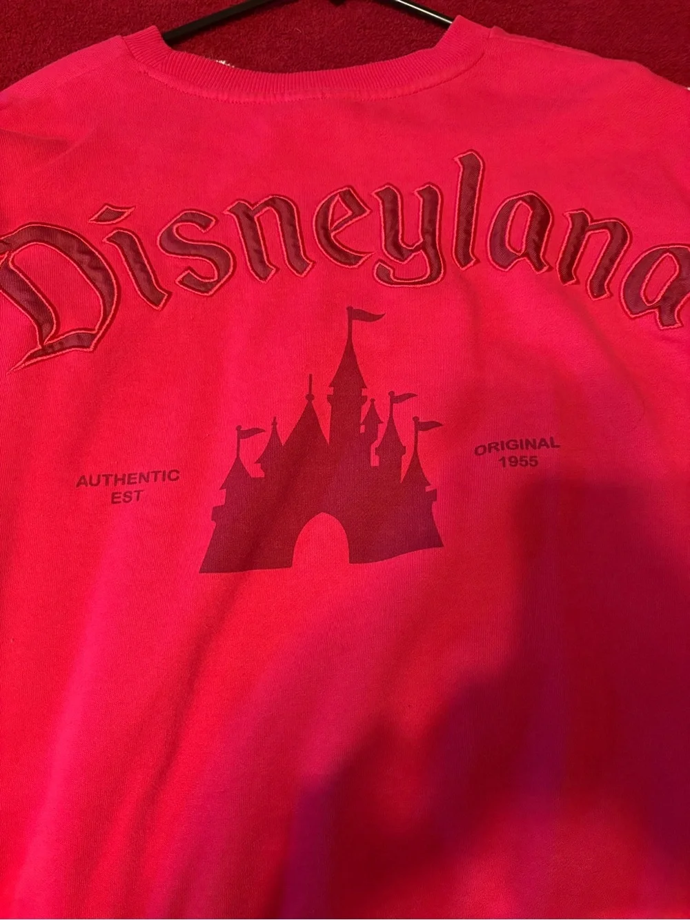Disney bright red